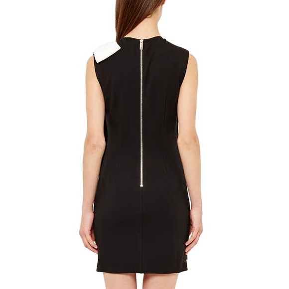 Ted baker black dress  asymmetrical - Picture 3 of 5